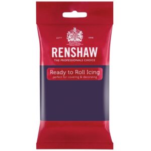 Ζαχαρόπαστα Μωβ σκούρο