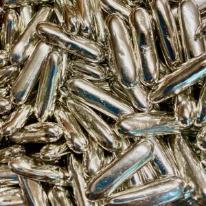 Ασημένια Κουφέτα Μακαρόνι Χοντρό