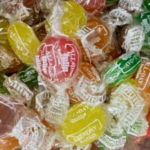 Καραμέλες διάφορες γεύσεις στρογγυλή (Tulip)