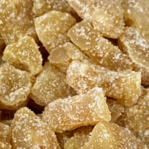 τζίντζερ με ζαχαρη αποξηραμενο