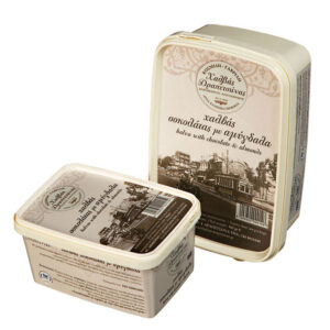 Χαλβάς Δραπεστώνας με Σοκολάτα και Αμύγδαλα- ΚΟΣΜΙΔΗ-ΓΑΒΡΙΛΗ