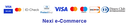 Visa, Mastercard, Maestro, American Express, Diners